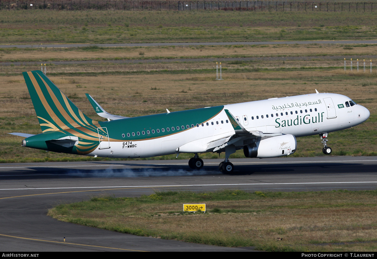 Aircraft Photo of F-WWBC | Airbus A320-214 | SaudiGulf Airlines | AirHistory.net #178828