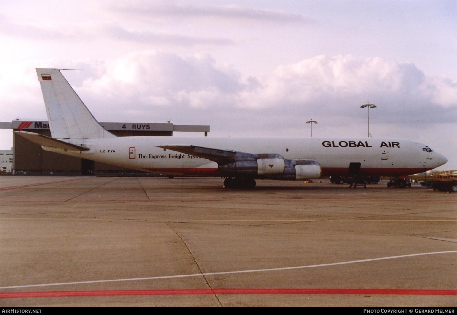 Aircraft Photo of LZ-PVA | Boeing 707-330C | Global Air | AirHistory.net #178841