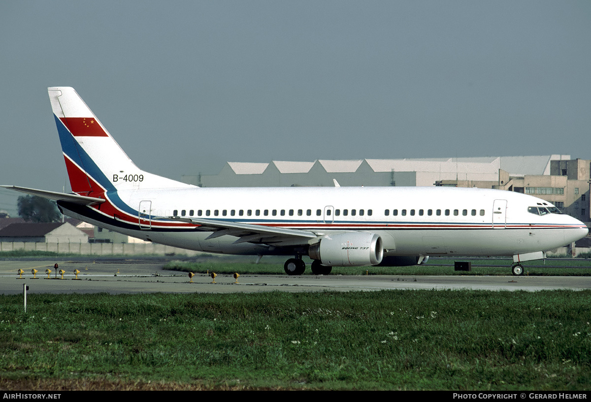 Aircraft Photo of B-4009 | Boeing 737-3T0 | AirHistory.net #178859