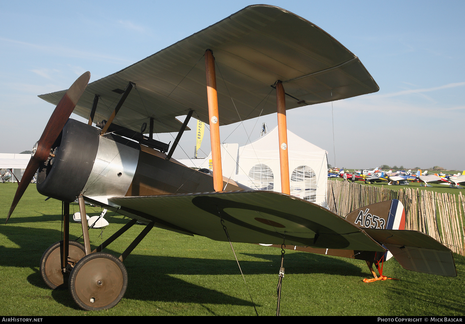 Aircraft Photo of A653 | Sopwith Pup (replica) | UK - Air Force | AirHistory.net #178861