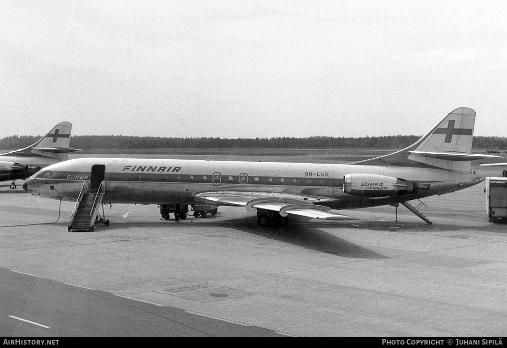 Aircraft Photo of OH-LSD | Sud SE-210 Caravelle 10B3 Super B | Finnair | AirHistory.net #178867