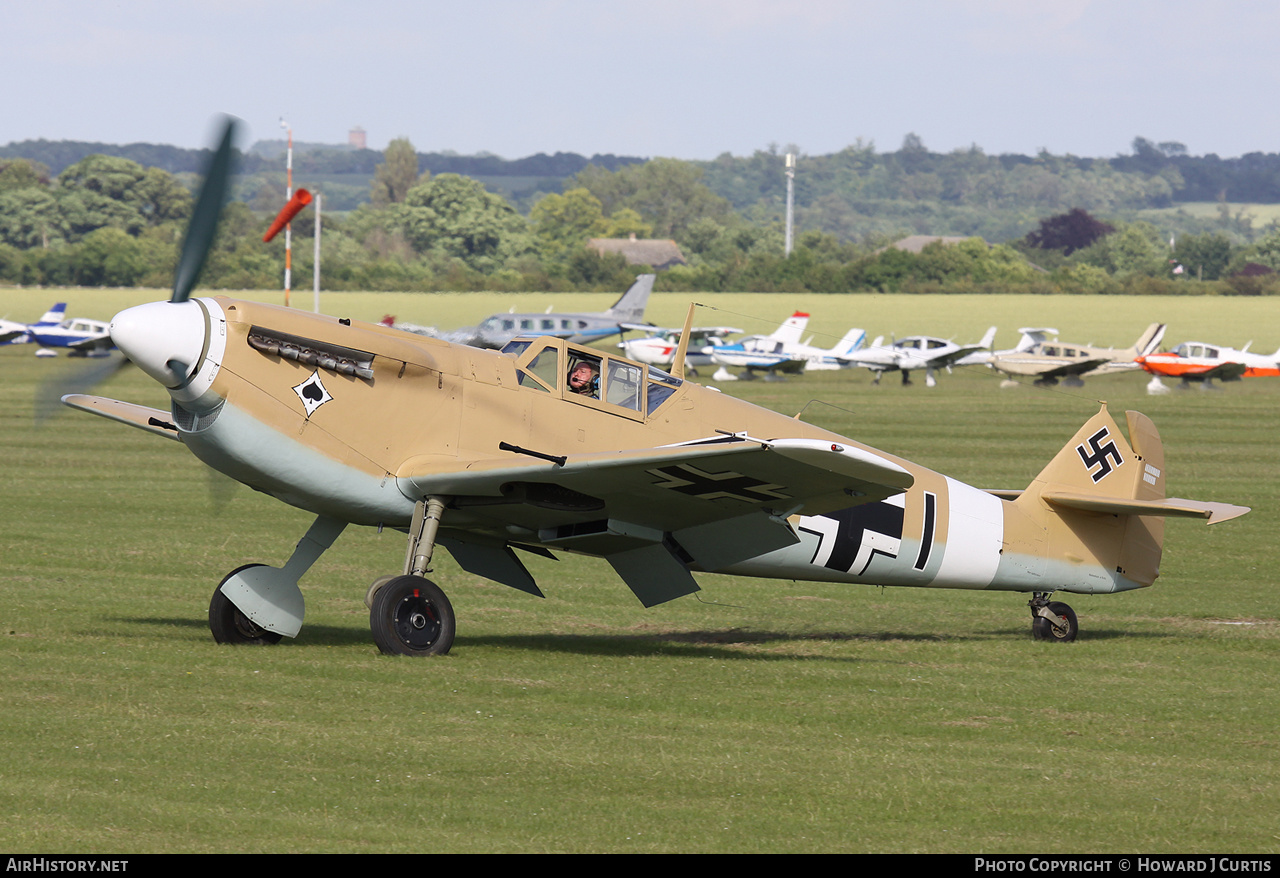 Aircraft Photo of G-AWHE | Hispano HA-1112-M1L Buchon | Germany - Air Force | AirHistory.net #178878