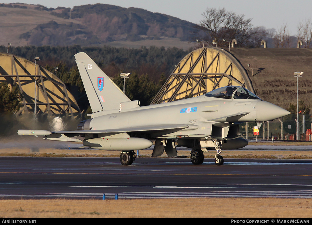 Aircraft Photo of ZK309 | Eurofighter EF-2000 Typhoon FGR4 | UK - Air Force | AirHistory.net #178881