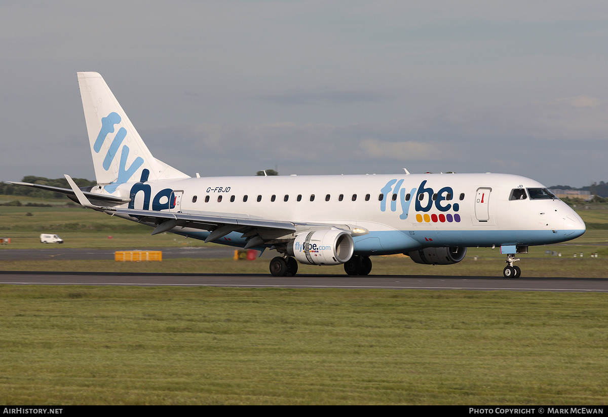Aircraft Photo of G-FBJD | Embraer 175LR (ERJ-170-200LR) | Flybe | AirHistory.net #178883