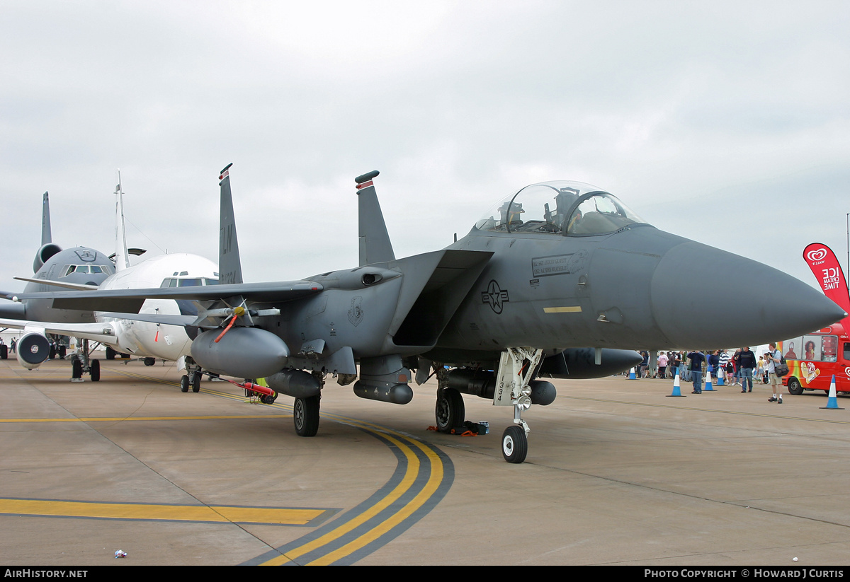 Aircraft Photo of 91-0334 / AF91-334 | McDonnell Douglas F-15E Strike Eagle | USA - Air Force | AirHistory.net #178893