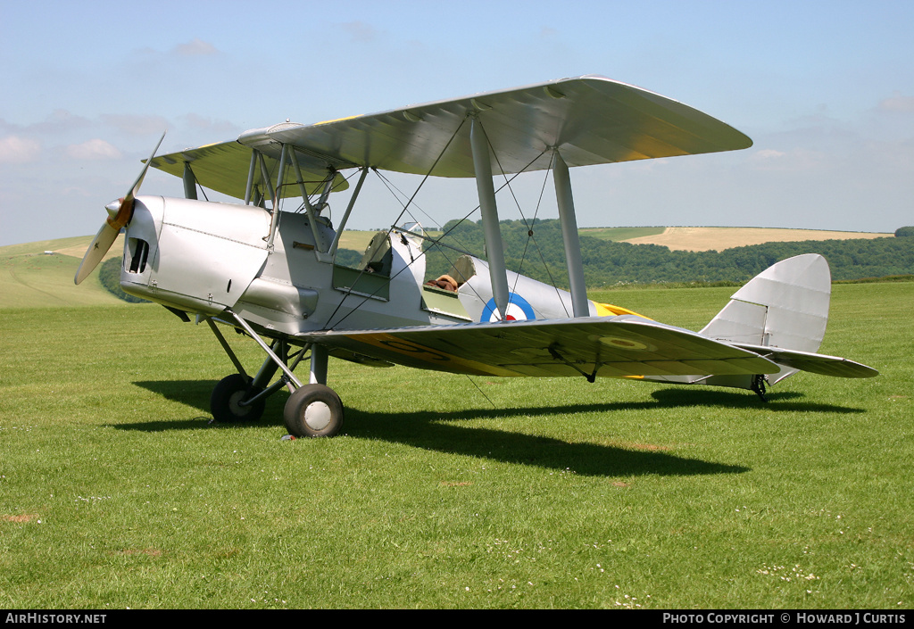 Aircraft Photo of G-AOIL / XL716 | De Havilland D.H. 82A Tiger Moth II | UK - Air Force | AirHistory.net #178898