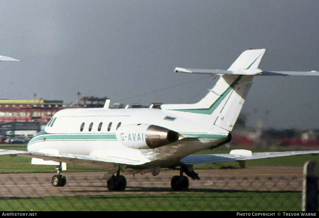 Aircraft Photo of G-AVAI | Hawker Siddeley HS-125-3B | AirHistory.net #178909