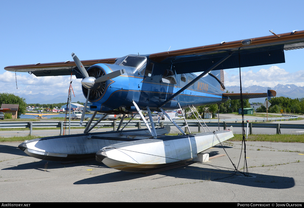 Aircraft Photo of N2749 | De Havilland Canada DHC-2 Beaver Mk.1 | AirHistory.net #178915