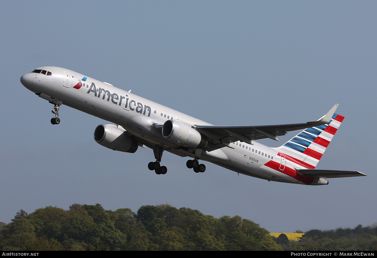 Aircraft Photo of N189AN | Boeing 757-223 | American Airlines | AirHistory.net #178927