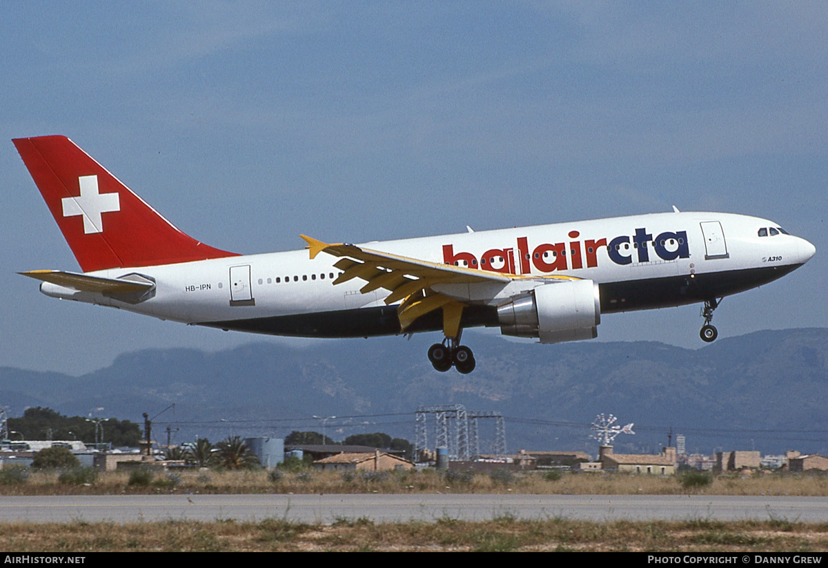 Aircraft Photo of HB-IPN | Airbus A310-325/ET | BalairCTA | AirHistory.net #178936