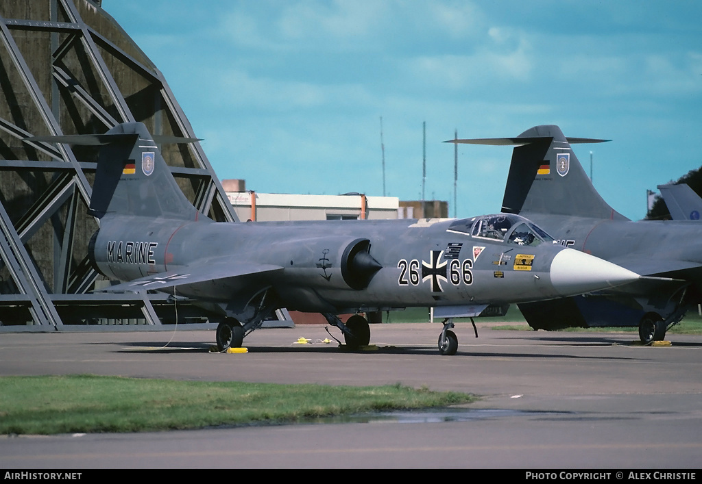 Aircraft Photo of 2666 | Lockheed F-104G Starfighter | Germany - Navy | AirHistory.net #178944