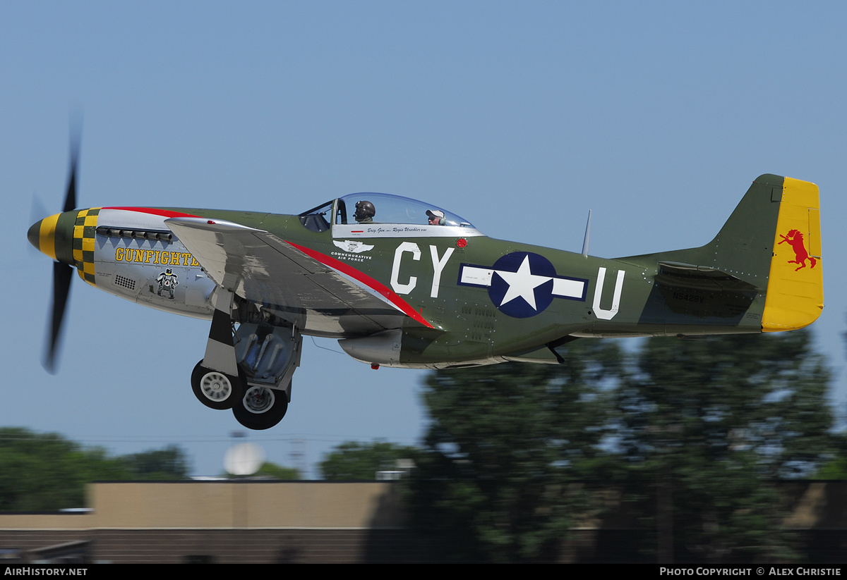 Aircraft Photo of N5428V | North American P-51D Mustang | USA - Air Force | AirHistory.net #178958