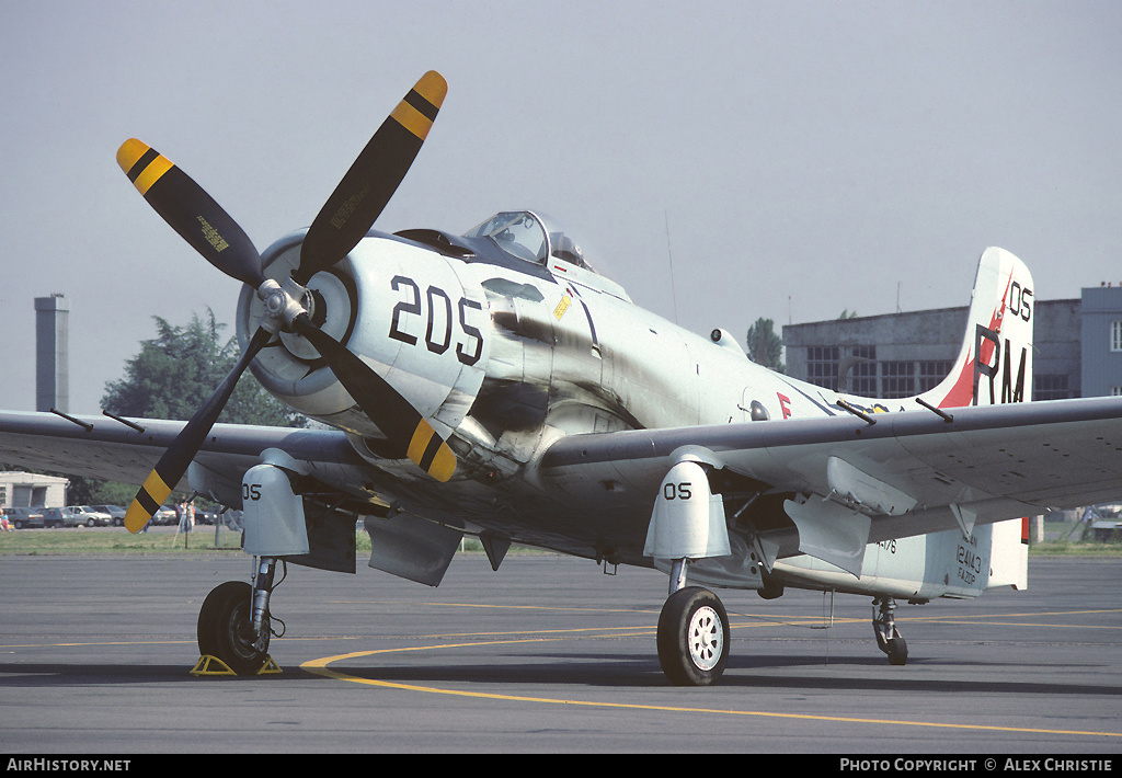 Aircraft Photo of F-AZDP / 124143 | Douglas A-1D Skyraider (AD-4N) | USA - Navy | AirHistory.net #178962