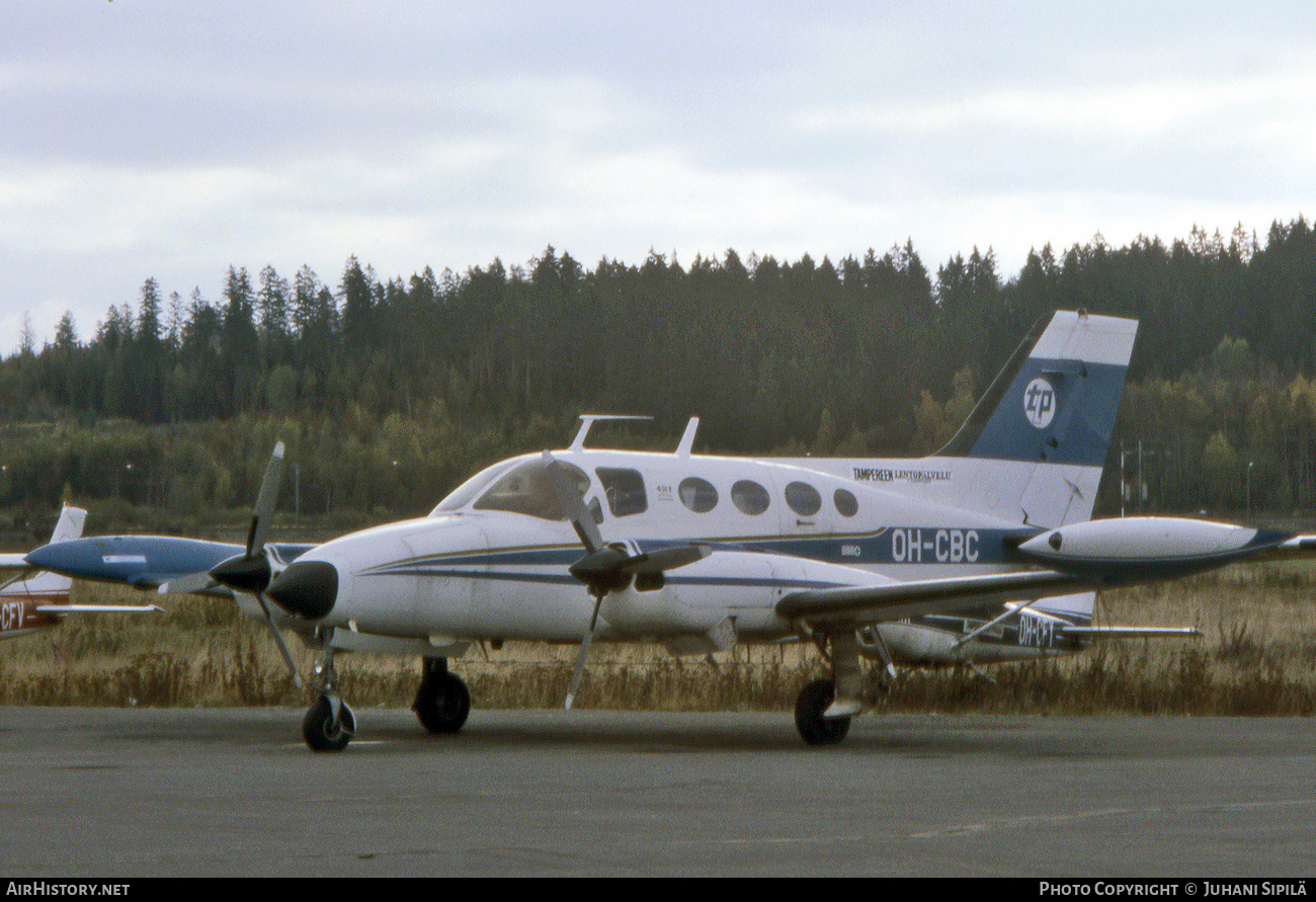 Aircraft Photo of OH-CBC | Cessna 421A | Tampereen Lentopalvelu | AirHistory.net #178964
