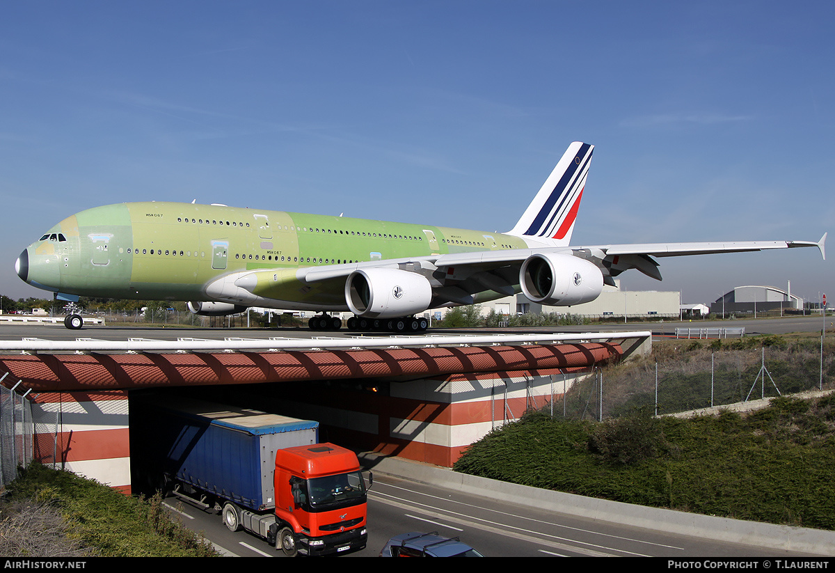 Aircraft Photo of F-WWSQ | Airbus A380-861 | Air France | AirHistory.net #178977