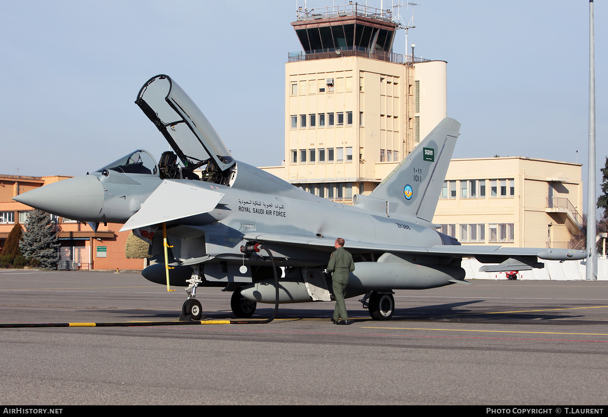 Aircraft Photo of 1011 | Eurofighter EF-2000 Typhoon T3 | Saudi Arabia - Air Force | AirHistory.net #178982