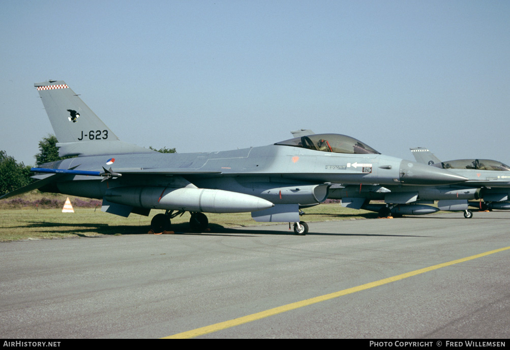 Aircraft Photo of J-623 | General Dynamics F-16A Fighting Falcon | Netherlands - Air Force | AirHistory.net #178996