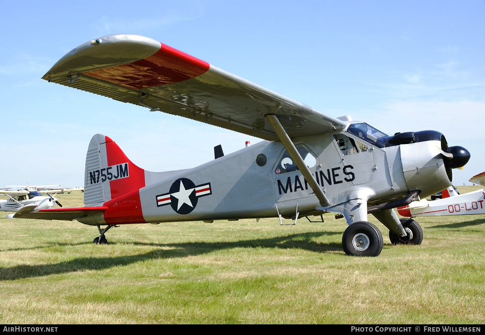 Aircraft Photo of N755JM | De Havilland Canada DHC-2 Beaver Mk1 | USA - Marines | AirHistory.net #178997