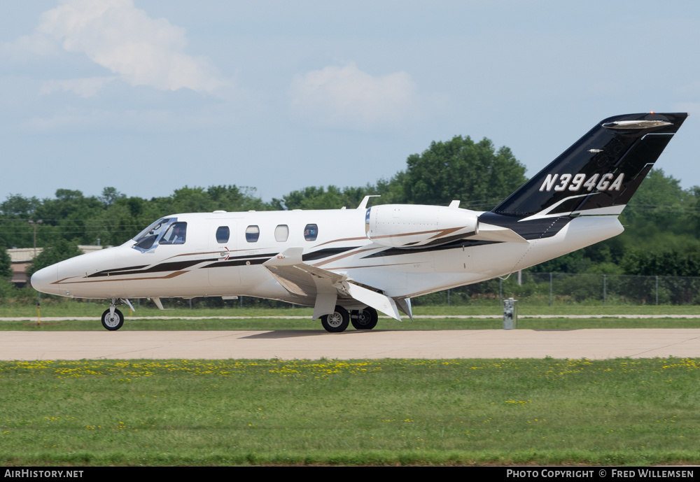 Aircraft Photo of N394GA | Cessna 525 CitationJet M2 | AirHistory.net #179003