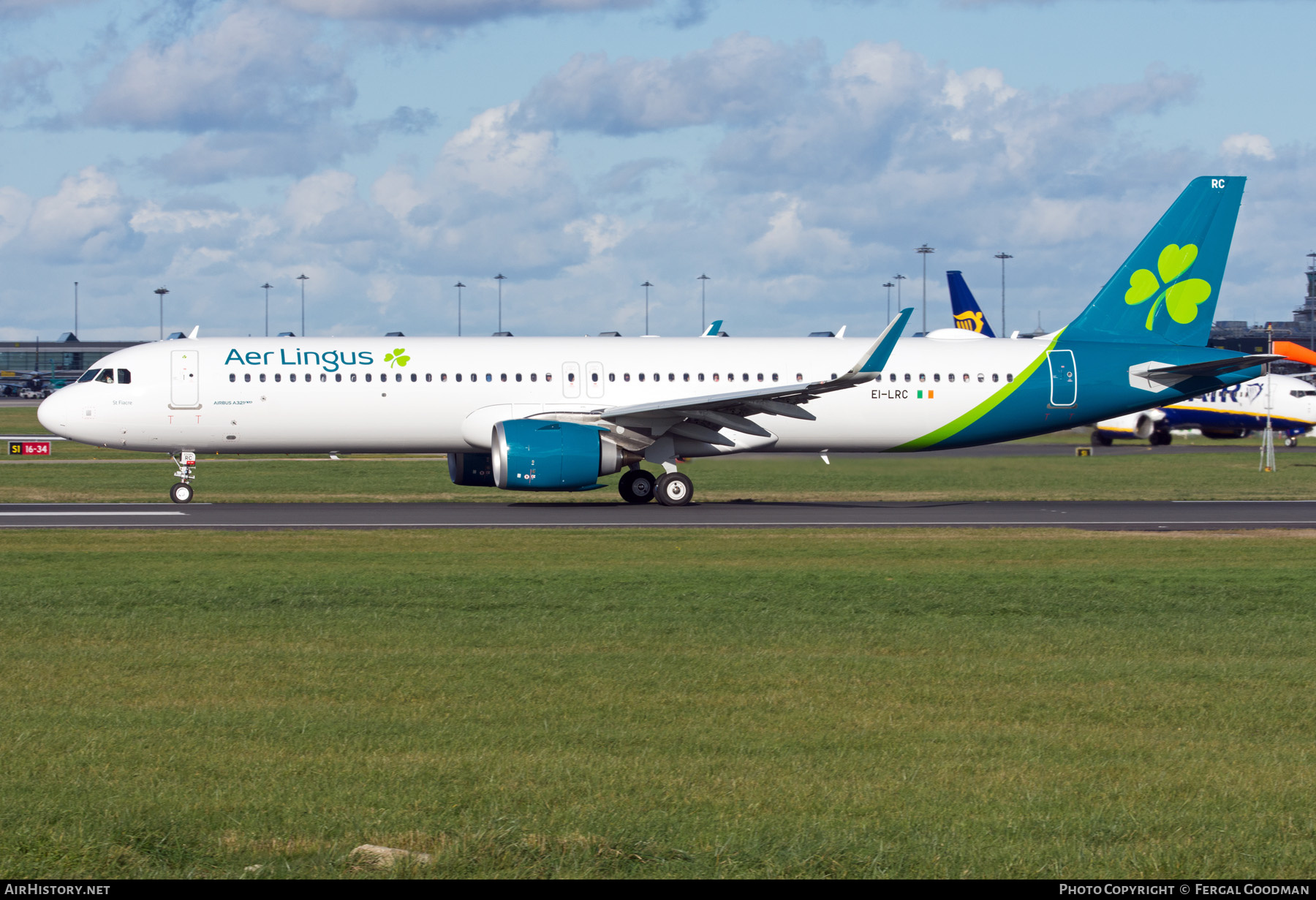 Aircraft Photo of EI-LRC | Airbus A321-253NX | Aer Lingus | AirHistory.net #179004