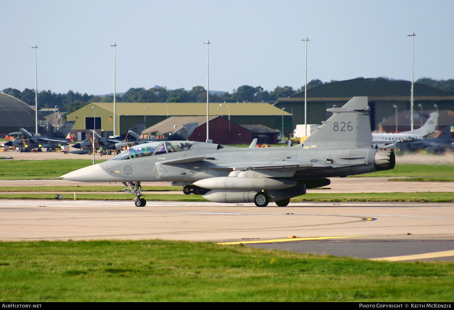 Aircraft Photo of 39826 | Saab JAS 39D Gripen | Sweden - Air Force | AirHistory.net #179020