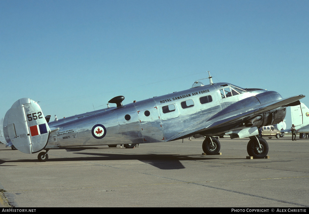 Aircraft Photo of N6671 / 552 | Beech Expeditor 3NM | Northwest Arkansas World War II Museum | Canada - Air Force | AirHistory.net #179026