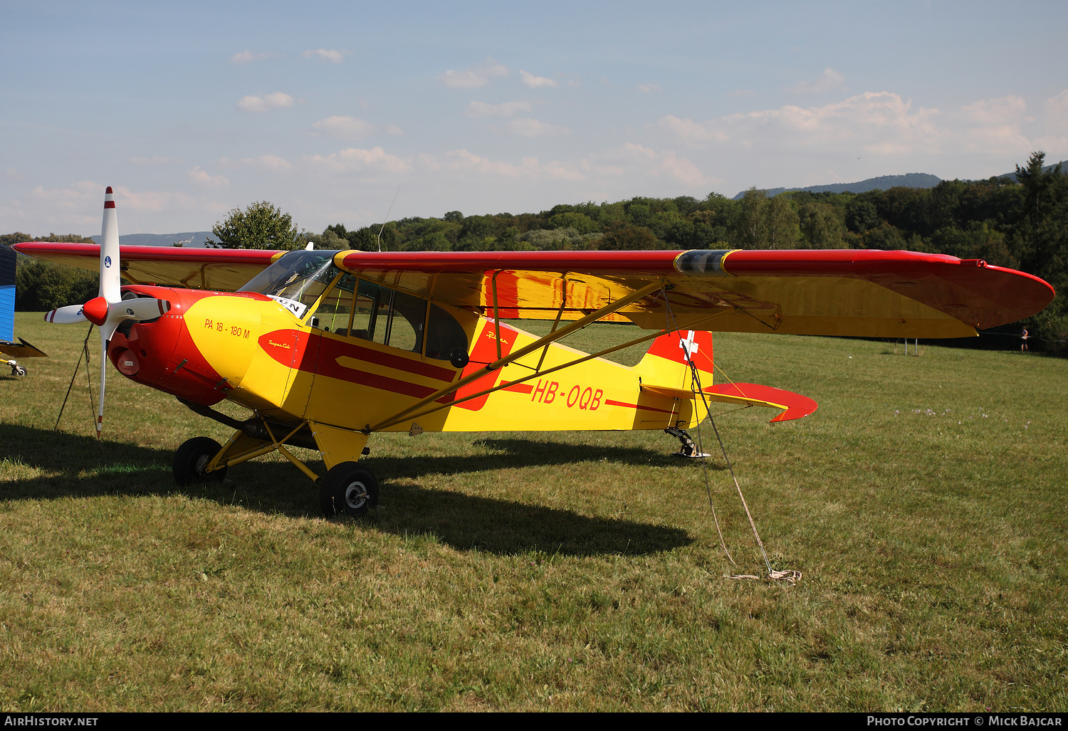 Aircraft Photo of HB-OQB | Piper PA-18-150/180M Super Cub | AirHistory.net #179052
