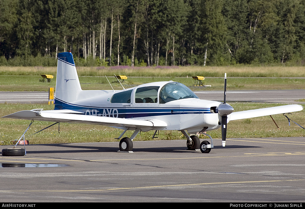 Aircraft Photo of OH-AYO | Grumman American AA-5 Traveler | AirHistory.net #179056