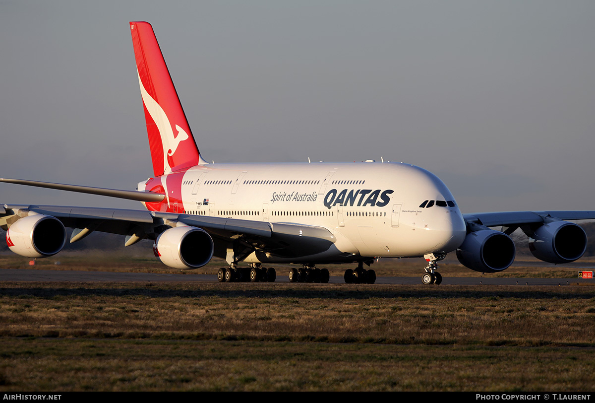 Aircraft Photo of F-WWSA | Airbus A380-842 | Qantas | AirHistory.net #179063