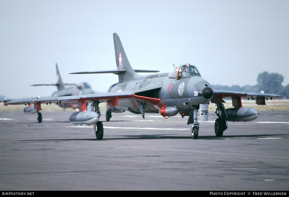 Aircraft Photo of J-4029 | Hawker Hunter F58 | Switzerland - Air Force | AirHistory.net #179075