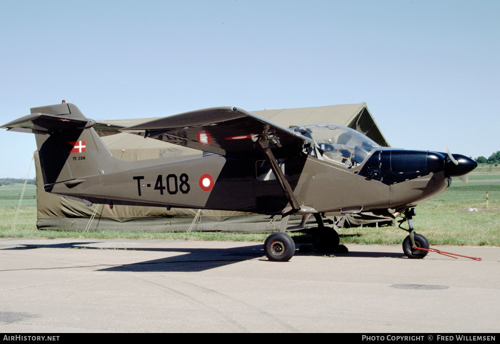 Aircraft Photo of T-408 | Saab T-17 Supporter | Denmark - Air Force | AirHistory.net #179096