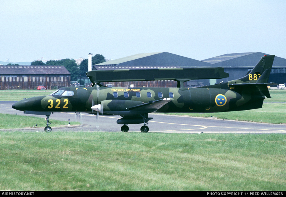 Aircraft Photo of 88003 | Fairchild Swearingen Tp88 Metro III/AEW | Sweden - Air Force | AirHistory.net #179102