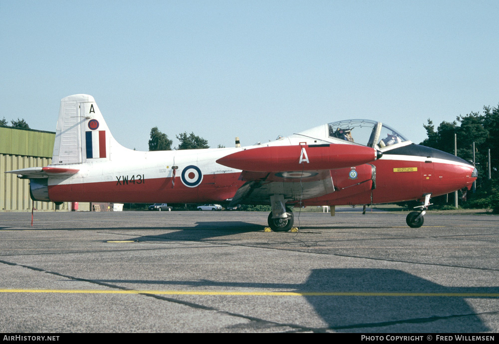 Aircraft Photo of XW431 | BAC 84 Jet Provost T5B | UK - Air Force | AirHistory.net #179103
