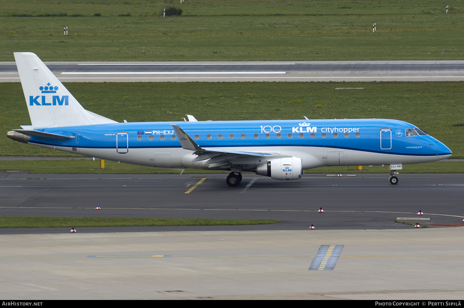 Aircraft Photo of PH-EXJ | Embraer 175STD (ERJ-170-200STD) | KLM Cityhopper | AirHistory.net #179110