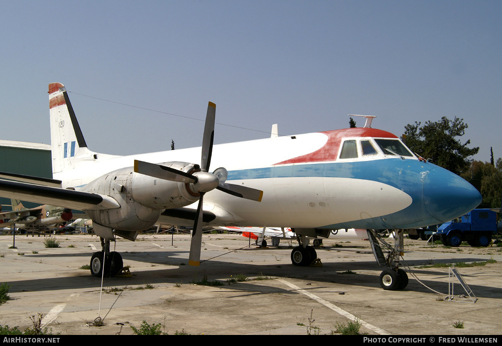 Aircraft Photo of 120 | Grumman G-159 Gulfstream I | Greece - Air Force | AirHistory.net #179131