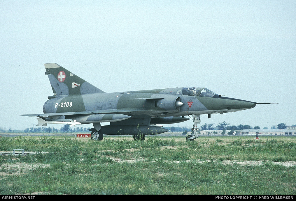 Aircraft Photo of R-2108 | Dassault Mirage IIIRS | Switzerland - Air Force | AirHistory.net #179139