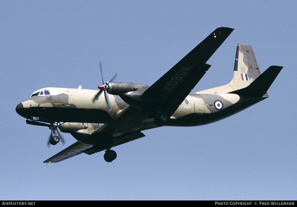 Aircraft Photo of XS607 | Hawker Siddeley HS-780 Andover C1 | UK - Air Force | AirHistory.net #179140