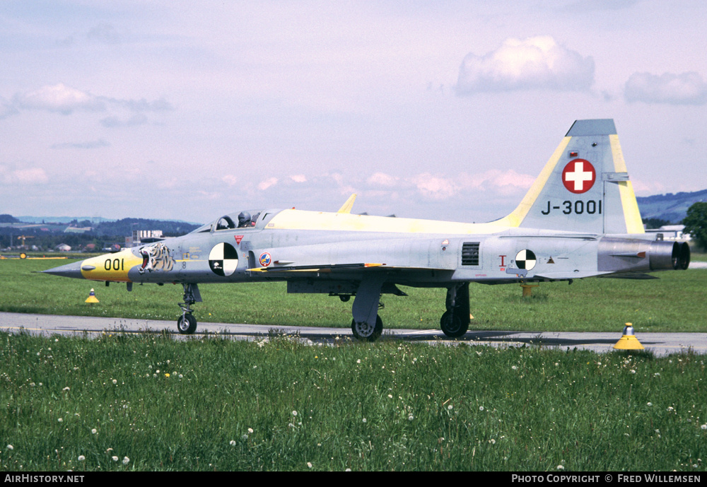 Aircraft Photo of J-3001 | Northrop F-5E Tiger II | Switzerland - Air Force | AirHistory.net #179147