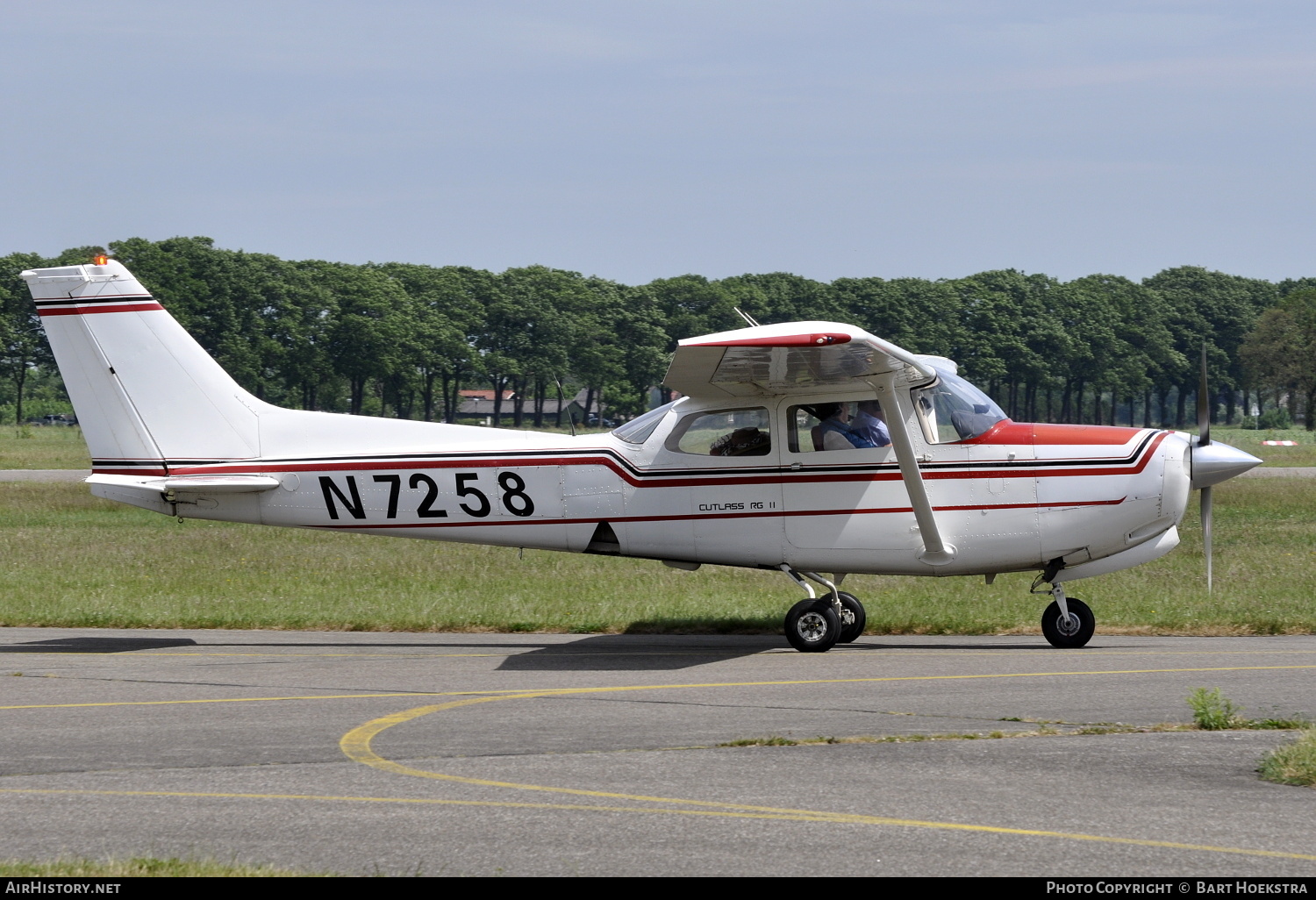Aircraft Photo of N7258 | Cessna 172RG Cutlass RG II | AirHistory.net #179160