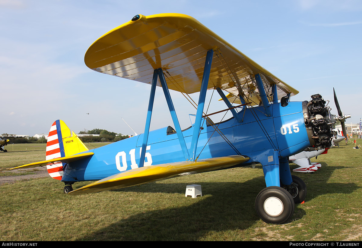 Aircraft Photo of N56178 | Stearman PT-17 Kaydet (A75N1) | USA - Air Force | AirHistory.net #179163