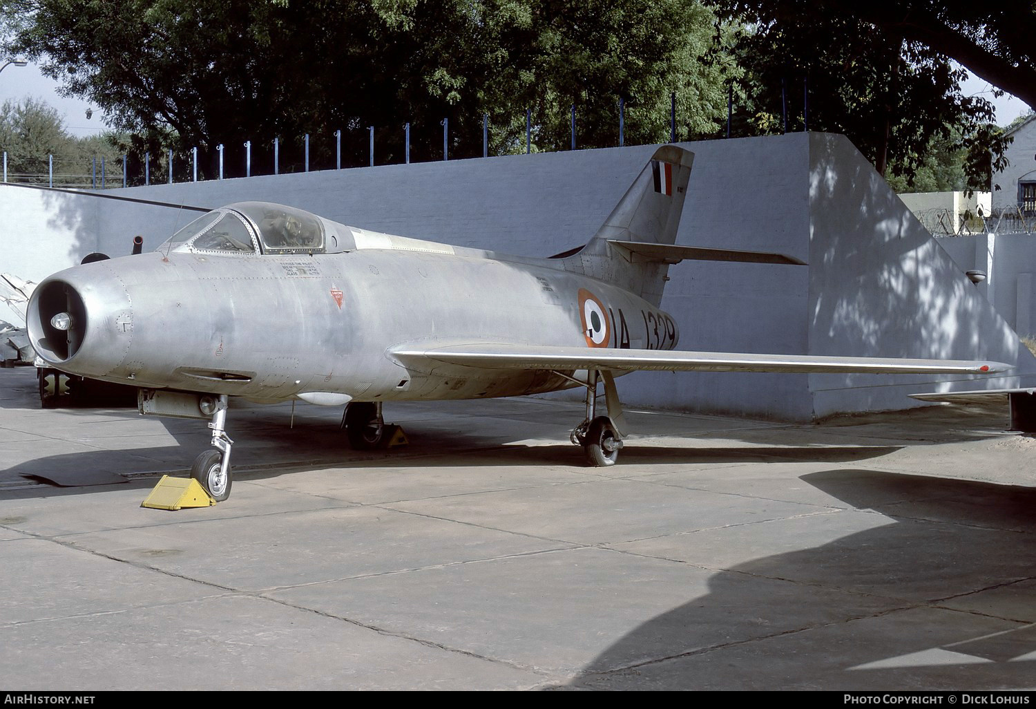 Aircraft Photo of IA1329 | Dassault MD-454 Mystere IV A | India - Air Force | AirHistory.net #179170