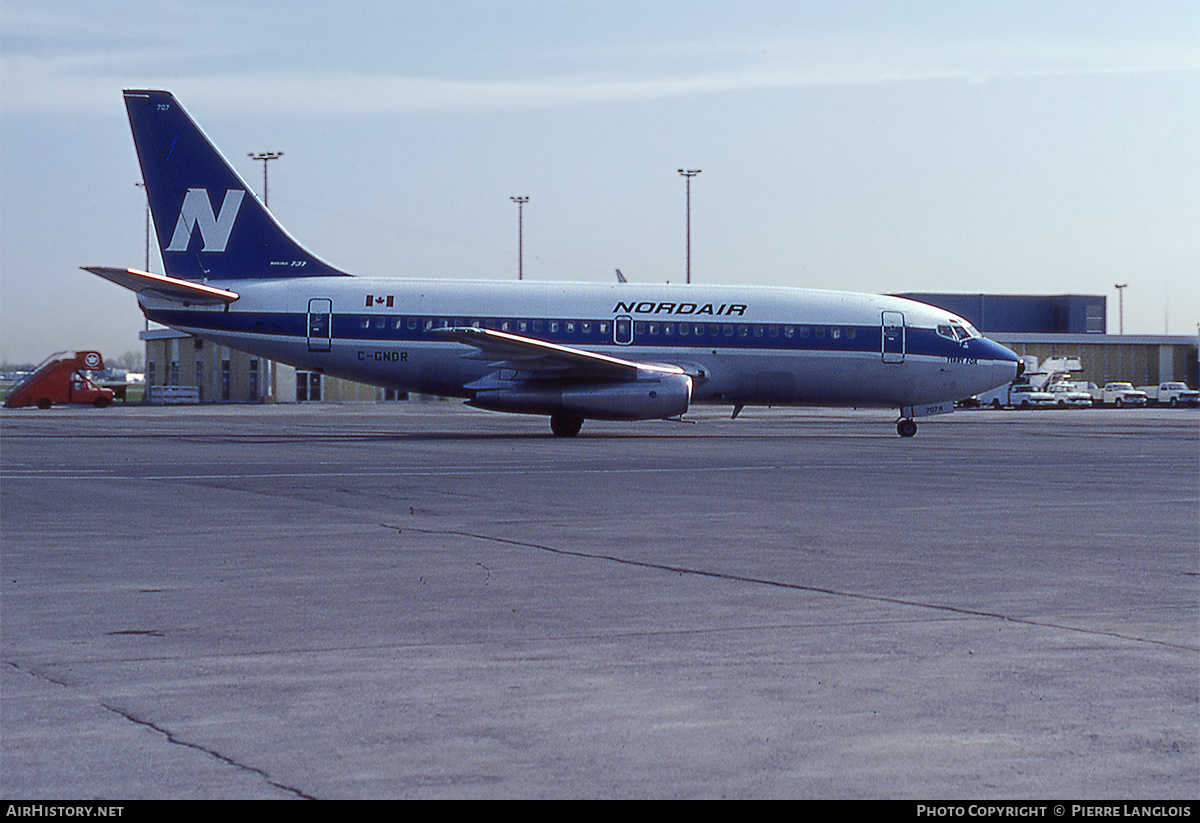 Aircraft Photo of C-GNDR | Boeing 737-242/Adv | Nordair | AirHistory.net #179172