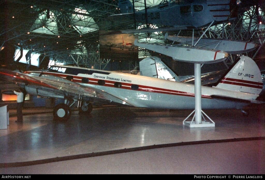 Aircraft Photo of CF-JRQ | Boeing 247D | Chevron Standard | AirHistory.net #179201