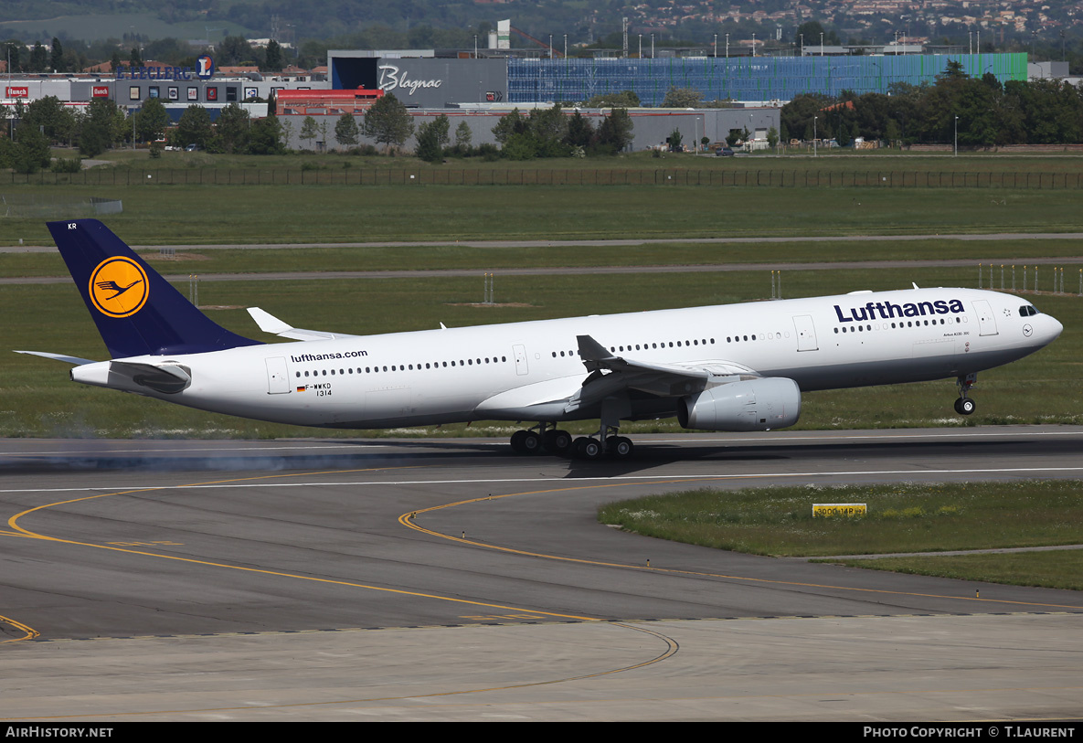 Aircraft Photo of F-WWKD | Airbus A330-343 | Lufthansa | AirHistory.net #179222