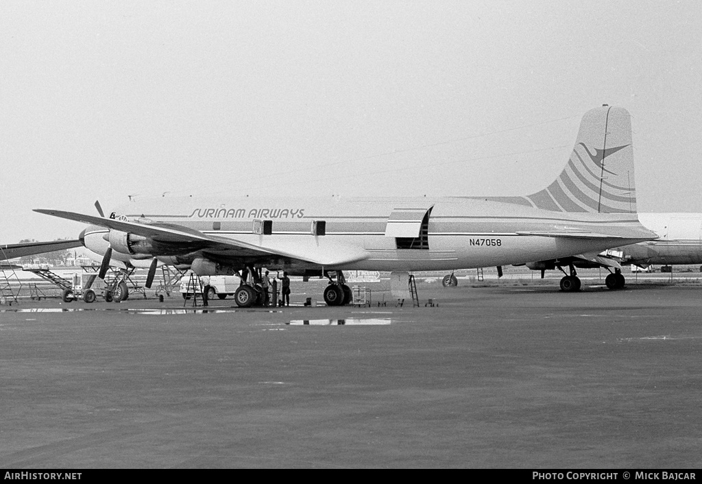 Aircraft Photo of N47058 | Douglas DC-6B(F) | Surinam Airways | AirHistory.net #179245