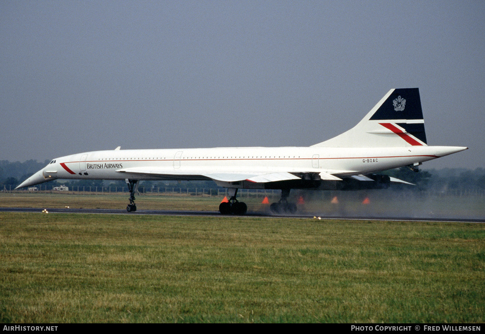 Aircraft Photo of G-BOAC | Aerospatiale-BAC Concorde 102 | British Airways | AirHistory.net #179248