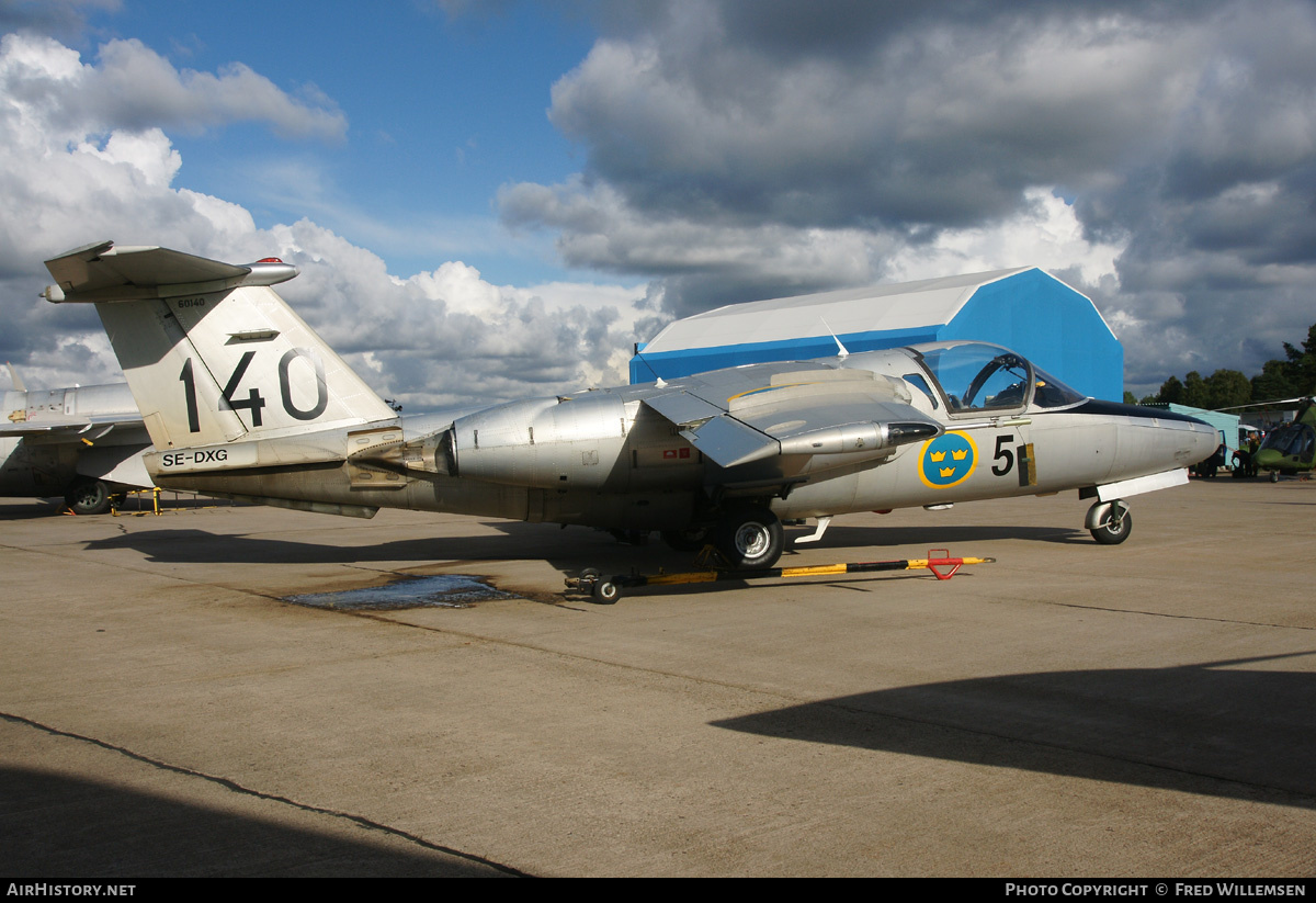 Aircraft Photo of SE-DXG / 60140 | Saab Sk 60A | Sweden - Air Force | AirHistory.net #179252