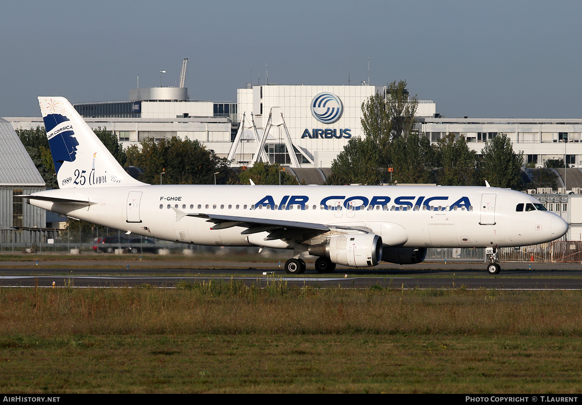 Aircraft Photo of F-GHQE | Airbus A320-211 | Air Corsica | AirHistory.net #179272