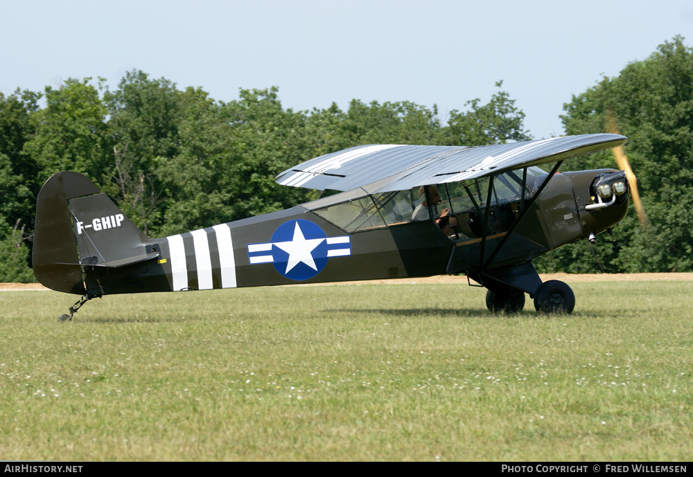 Aircraft Photo of F-GHIP | Piper J-3C-65 Cub | USA - Air Force | AirHistory.net #179278