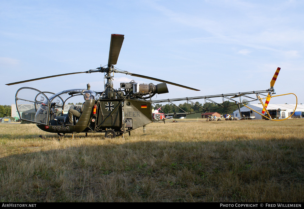 Aircraft Photo of 7501 | Sud SE-3130 Alouette II | Germany - Army | AirHistory.net #179287